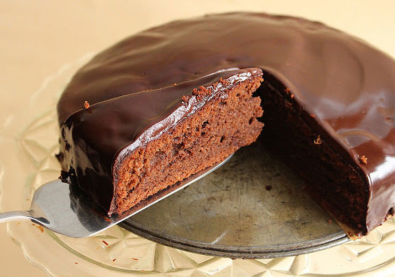 Cocoa Chocolate Sacher Sponge Biscuit