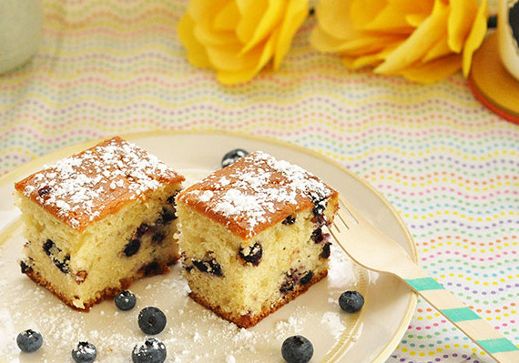 Blueberry Tea Cake - Recipe - The Answer is Cake