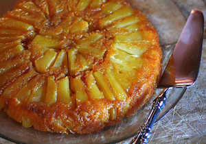 Pear Upside-down Cake - Recipe - The Answer is Cake